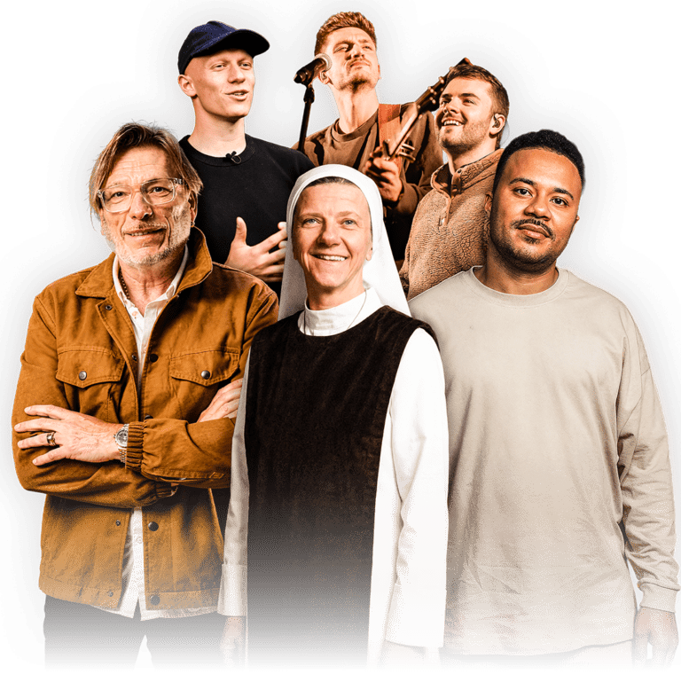 Les intervenants de la Conférence Change 2026 : Laurent Gay, Soeur Catherine Thiercelin, Max Jean-Louis, Amen Média, PRAISE